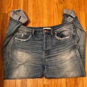 Madewell cruiser straight jeans